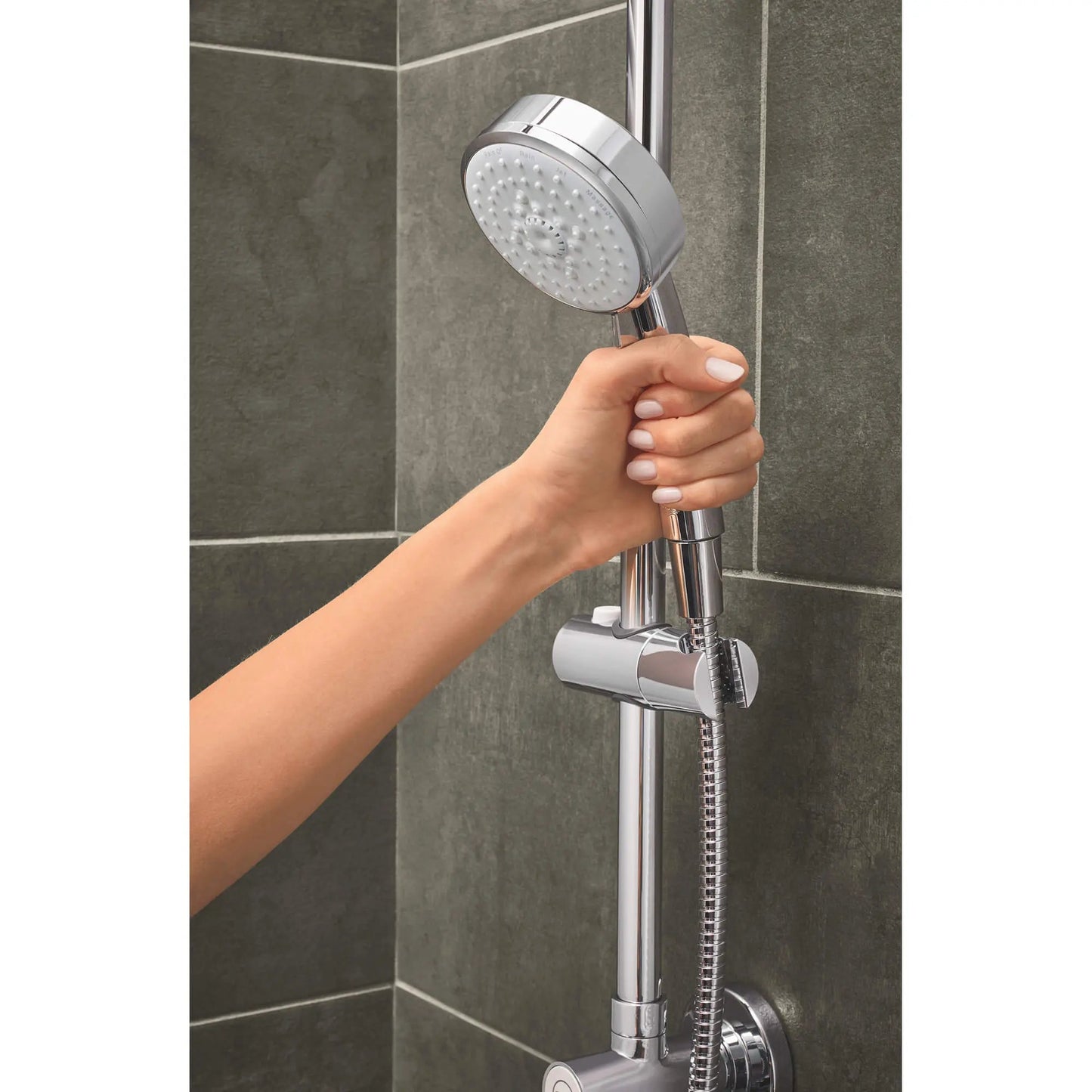 Grohe Vitalio Flex 2.5 GPM Retro-Fit StarLight Chrome Shower System