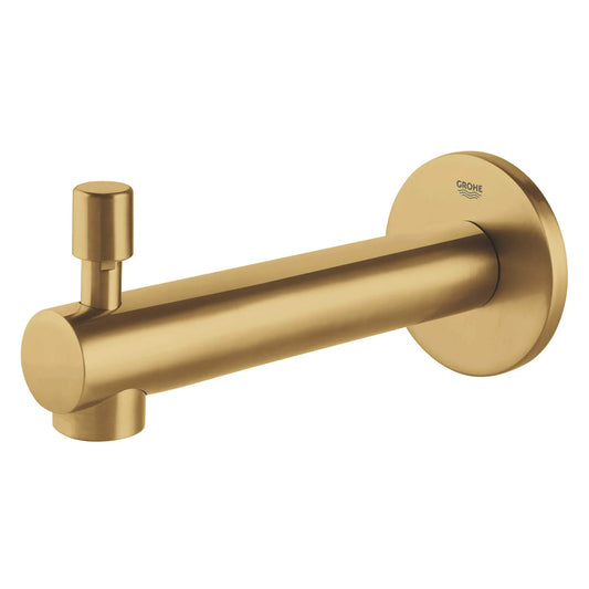 Grohe Concetto™ Brushed Cool Sunrise Wall Mount Diverter Tub Spout
