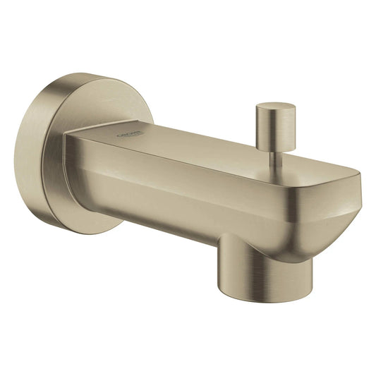 Grohe Lineare Metal Construction Brushed Nickel Infinity Wall Mount Diverter Tub Spout