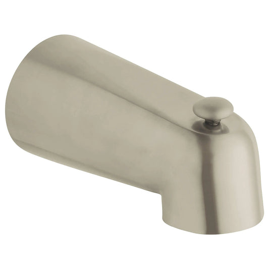 Grohe Universal Scratch and Tarnish-Resistant Brushed Nickel Infinity Diverter Tub Spout