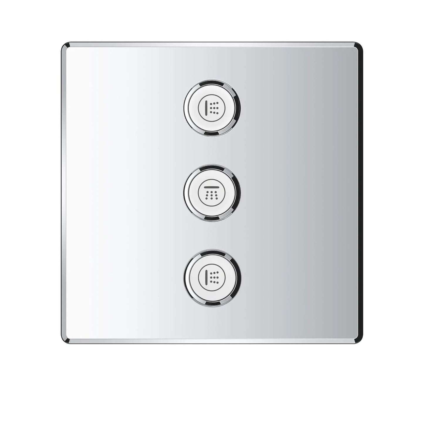 Grohe Grohtherm® SmartControl StarLight Chrome Triple Volume Control Trim