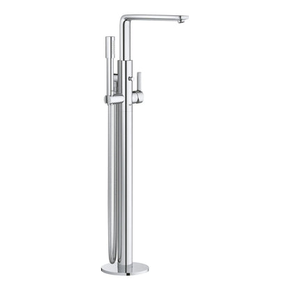 Grohe Lineare™ Single-Handle Freestanding StarLight Chrome Tub Faucet With 1.75 GPM Hand Shower
