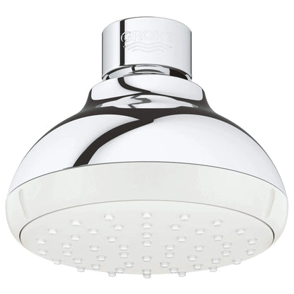 Grohe Tempesta® 4" 1-Spray 1.5 GPM StarLight Chrome 100 Shower Head