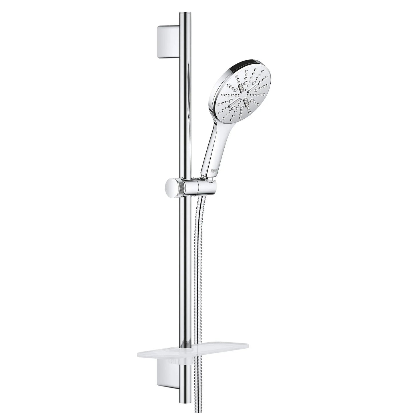 Grohe Rainshower SmartActive 24" 1.75 GPM 3-Spray StarLight Chrome Shower Slide Bar Kit
