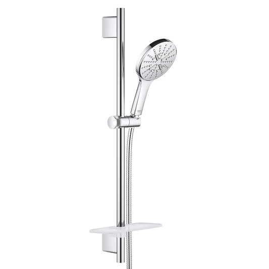 Grohe Rainshower SmartActive 24" 1.75 GPM 3-Spray StarLight Chrome Shower Slide Bar Kit