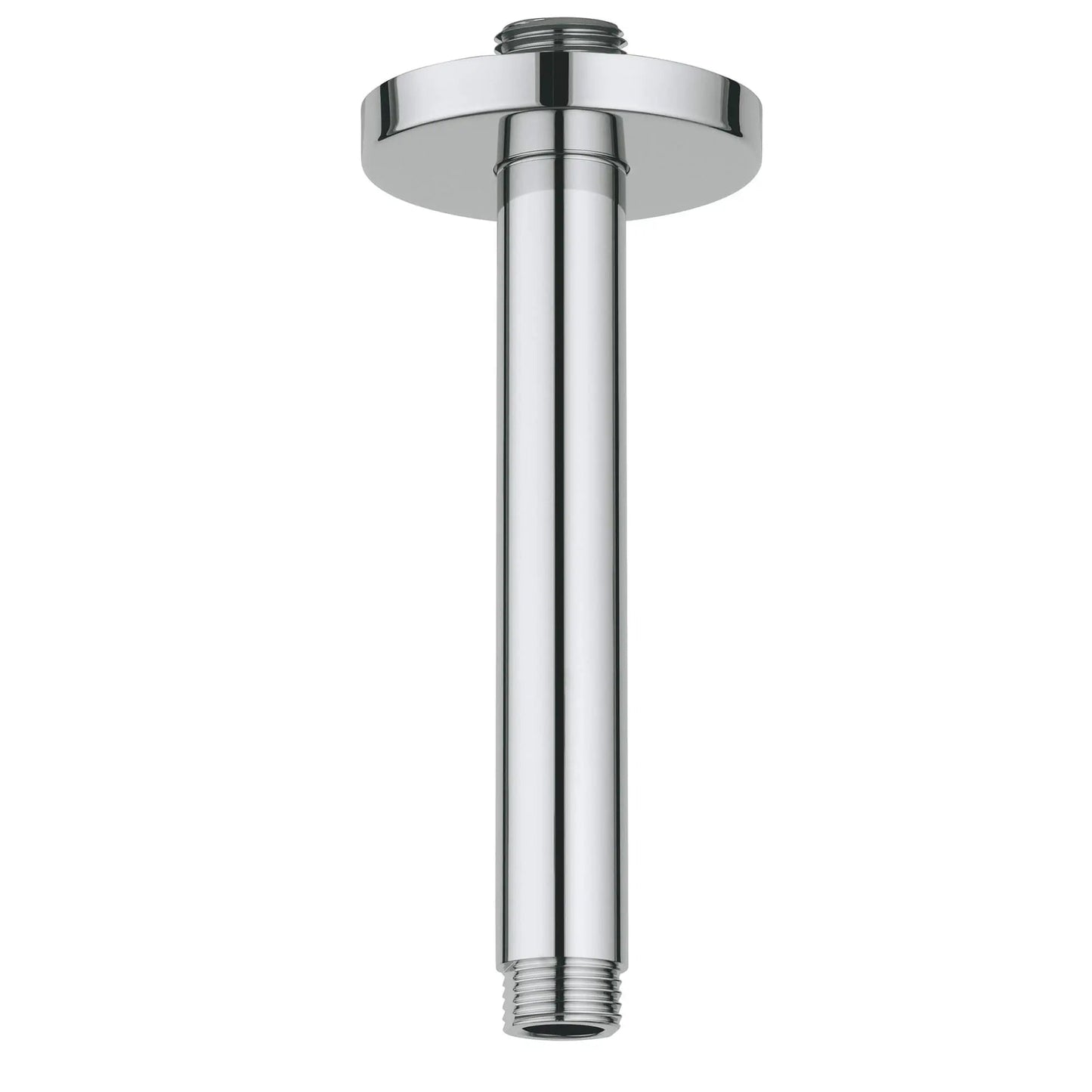 Grohe Rainshower™ 6" Round Metal StarLight Chrome Ceiling Shower Arm