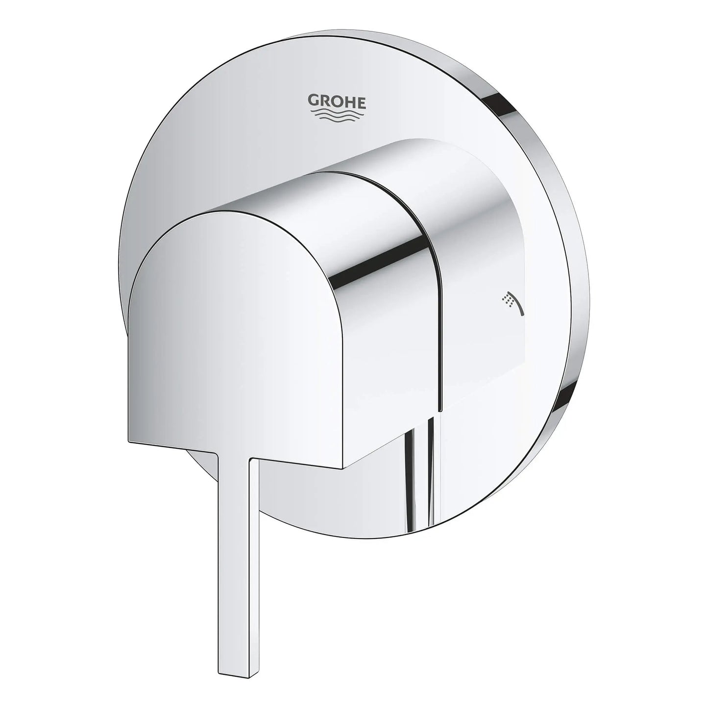 Grohe Plus 2-Way Metal Lever Handle StarLight Chrome Diverter Trim