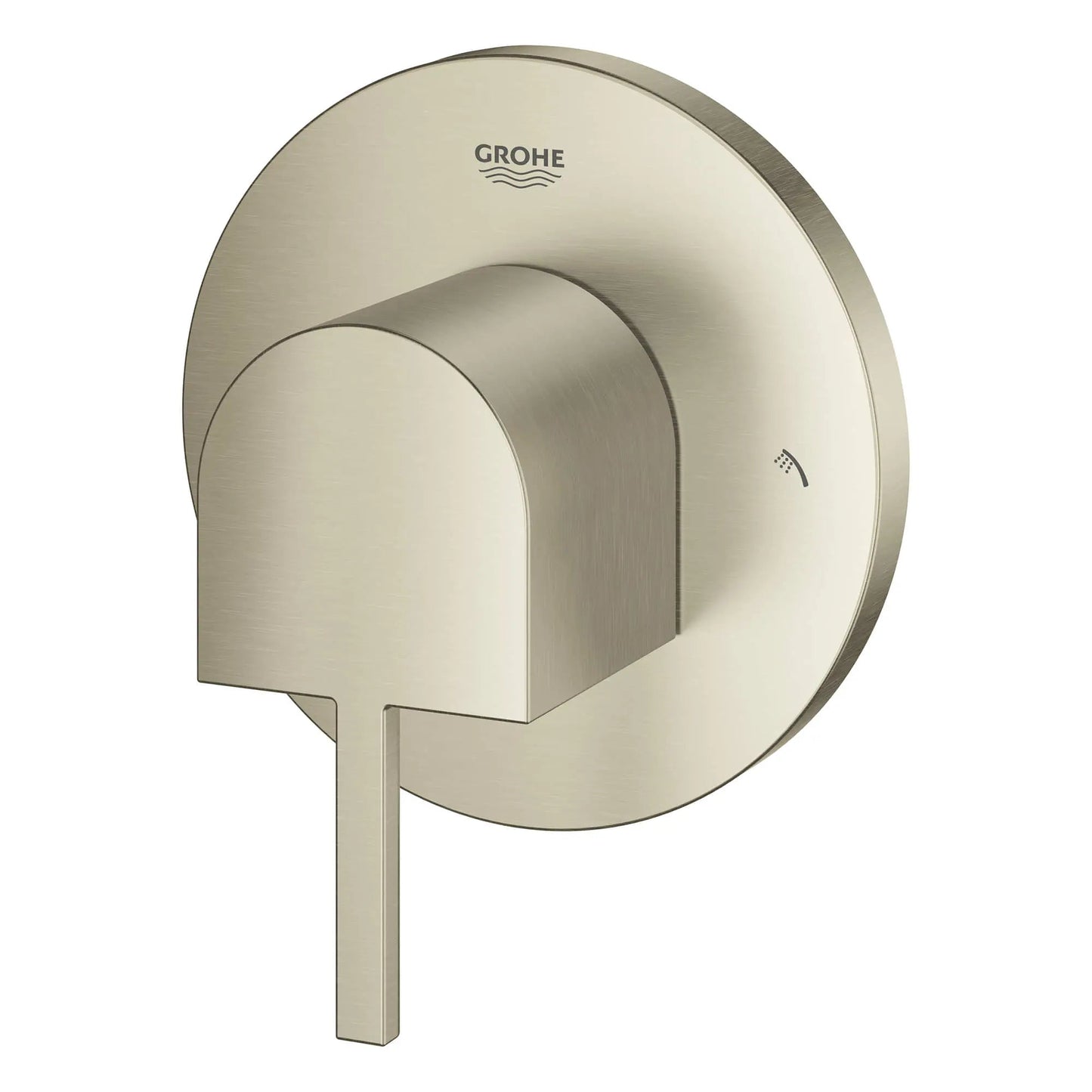 Grohe Plus 2-Way Metal Lever Handle Brushed Nickel Infinity Diverter Trim