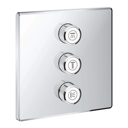 Grohe Grohtherm® SmartControl StarLight Chrome Triple Volume Control Trim