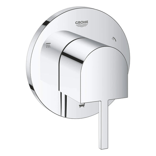 Grohe Plus 3-Way Metal Lever Handle StarLight Chrome Diverter Trim