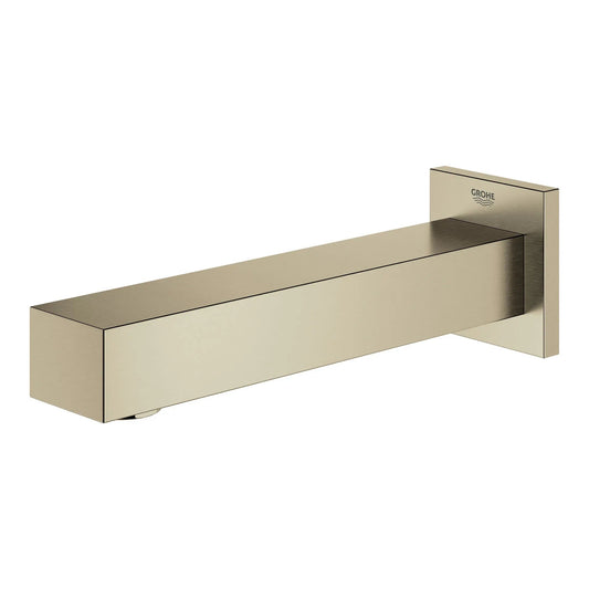 Grohe Eurocube Metal Construction Brushed Nickel Infinity Tub Spout