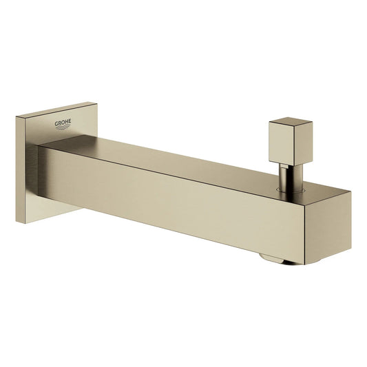Grohe Eurocube Metal Construction Brushed Nickel Infinity Diverter Tub Spout