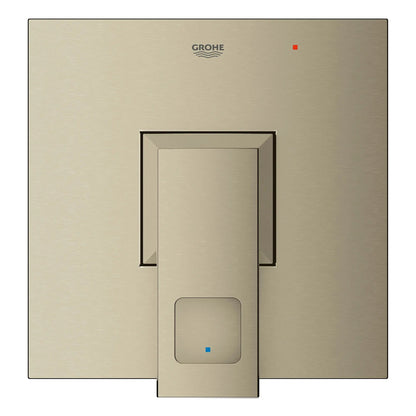 Grohe Eurocube® Pressure Balance Metal Handle and Plate Brushed Nickel Infinity Valve Trim With Cartridge