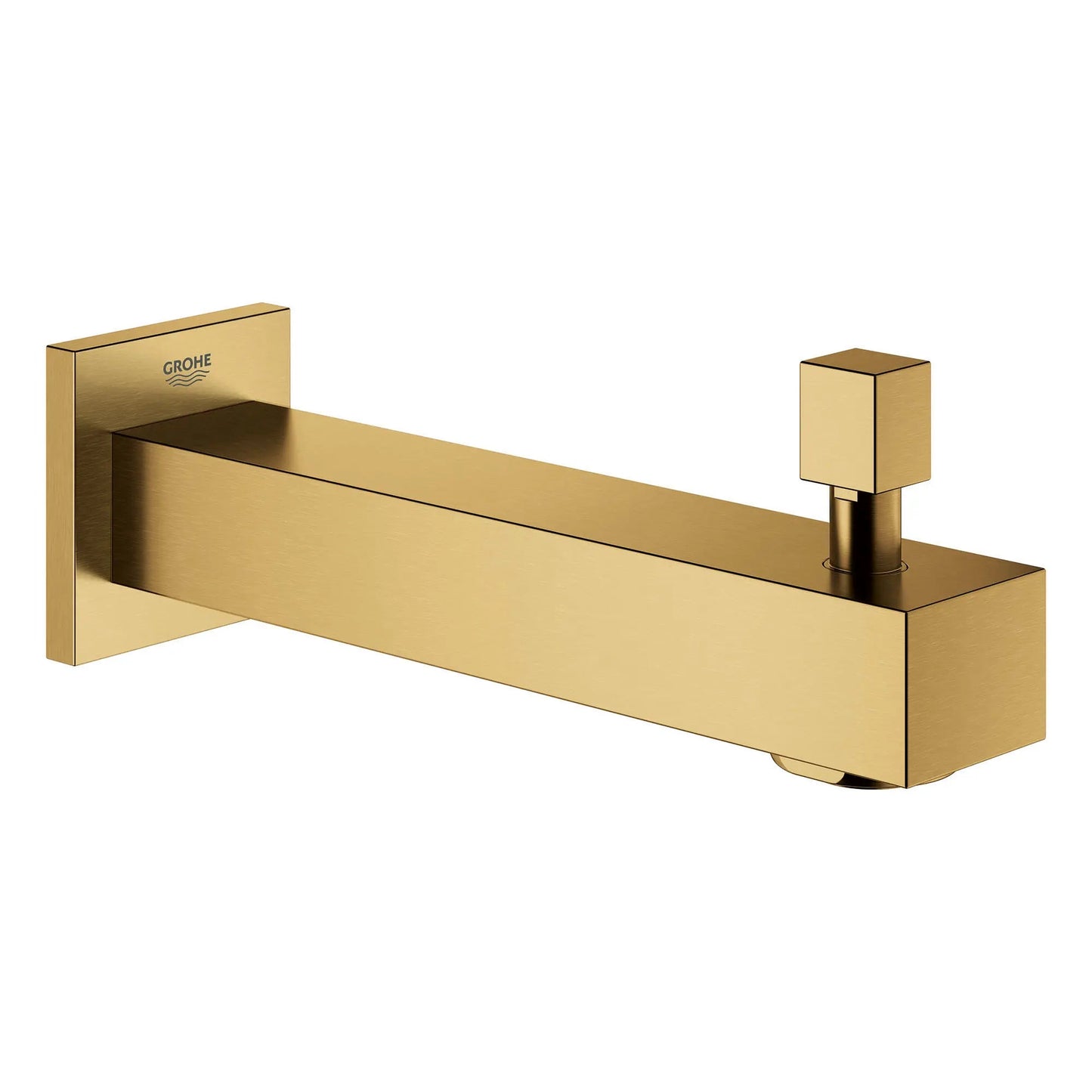 Grohe Eurocube Metal Construction Brushed Cool Sunrise Diverter Tub Spout