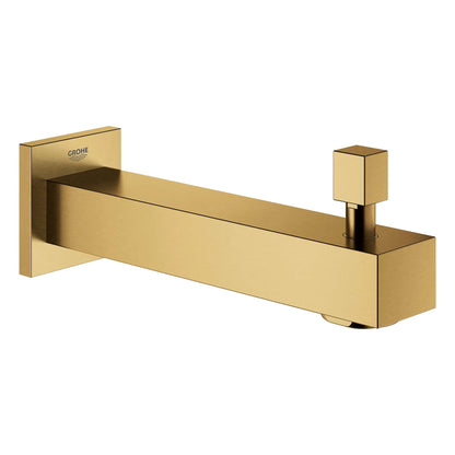 Grohe Eurocube Metal Construction Brushed Cool Sunrise Diverter Tub Spout