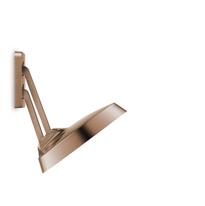 Axor ShowerSphere 1.75 GPM 370 2-Jet Brushed Bronze Showerhead With Adjustable Showerarm