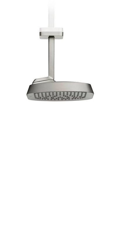 Axor ShowerSphere 2.5 GPM 370 1-Jet Ceiling Connection Brushed Nickel Chrome Showerhead