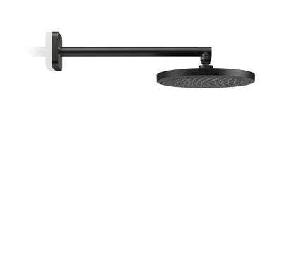 Axor ShowerSolutions 2.5 GPM 245 1-Jet Matte Black Rain Showerhead