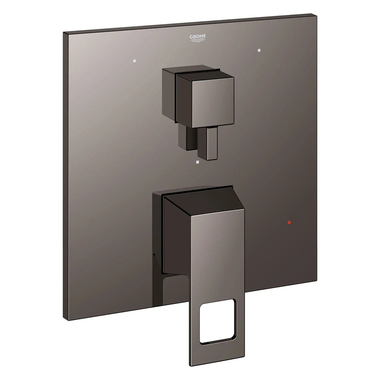 Grohe Eurocube 3-Way Diverter With Cartridge Hard Graphite Pressure Balance Valve Trim