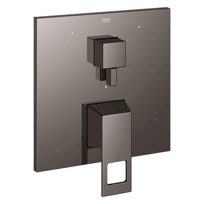 Grohe Eurocube 3-Way Diverter With Cartridge Hard Graphite Pressure Balance Valve Trim