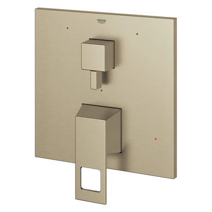 Grohe Eurocube 3-Way Diverter With Cartridge Brushed Nickel Infinity Pressure Balance Valve Trim