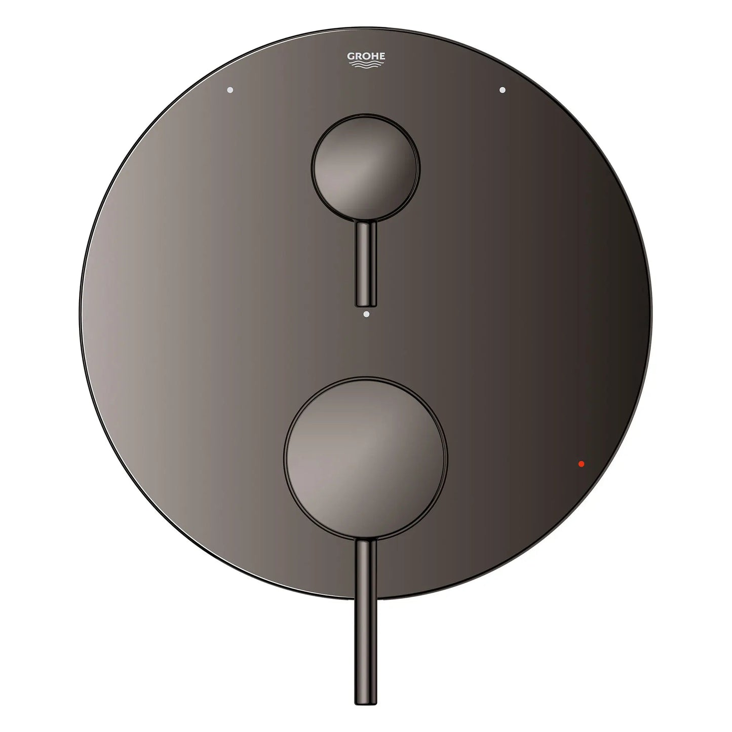 Grohe Timeless Pressure Balance Valve Trim Hard Graphite 3-Way Diverter With Cartridge