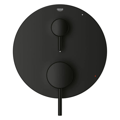 Grohe Timeless 2-Way Pressure Balance Matte Black Diverter Trim Valve Trim With Cartridge