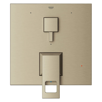 Grohe Eurocube 3-Way Diverter With Cartridge Brushed Nickel Infinity Pressure Balance Valve Trim