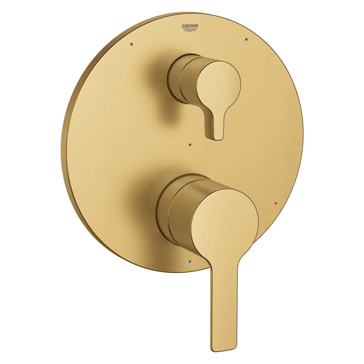 Grohe Lineare 3-Way Diverter With Cartridge Brushed Cool Sunrise Pressure Balance Valve Trim