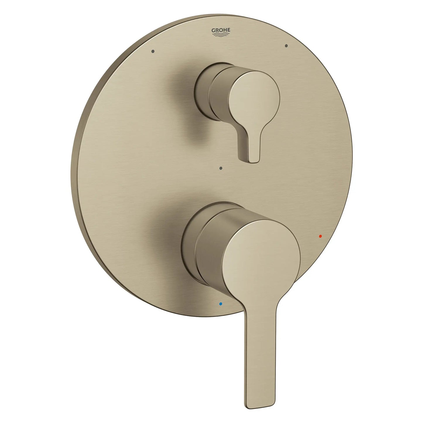 Grohe Lineare 3-Way Diverter With Cartridge Brushed Nickel Infinity Pressure Balance Valve Trim