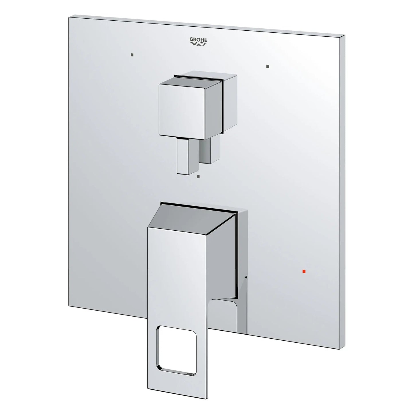 Grohe Eurocube 3-Way Diverter With Cartridge StarLight Chrome Pressure Balance Valve Trim