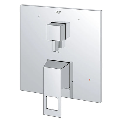 Grohe Eurocube 3-Way Diverter With Cartridge StarLight Chrome Pressure Balance Valve Trim