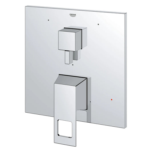Grohe Eurocube 3-Way Diverter With Cartridge StarLight Chrome Pressure Balance Valve Trim