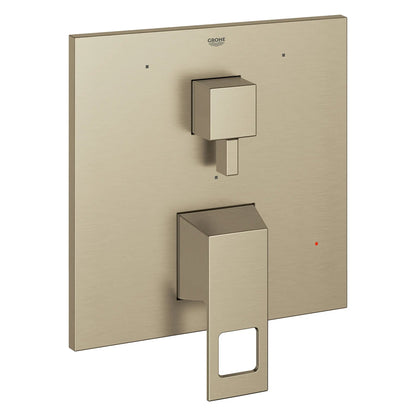 Grohe Eurocube 3-Way Diverter With Cartridge Brushed Nickel Infinity Pressure Balance Valve Trim
