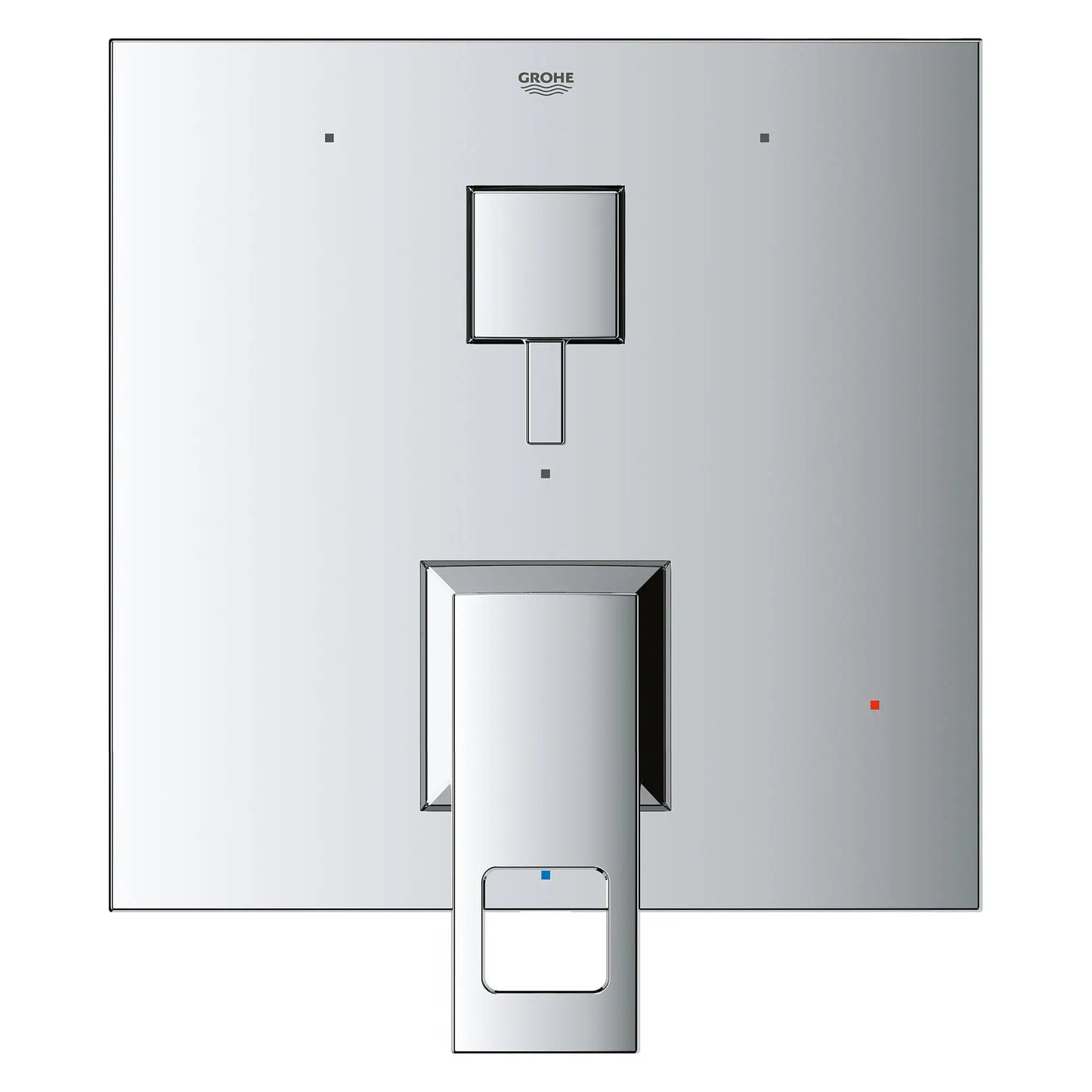 Grohe Eurocube 3-Way Diverter With Cartridge StarLight Chrome Pressure Balance Valve Trim