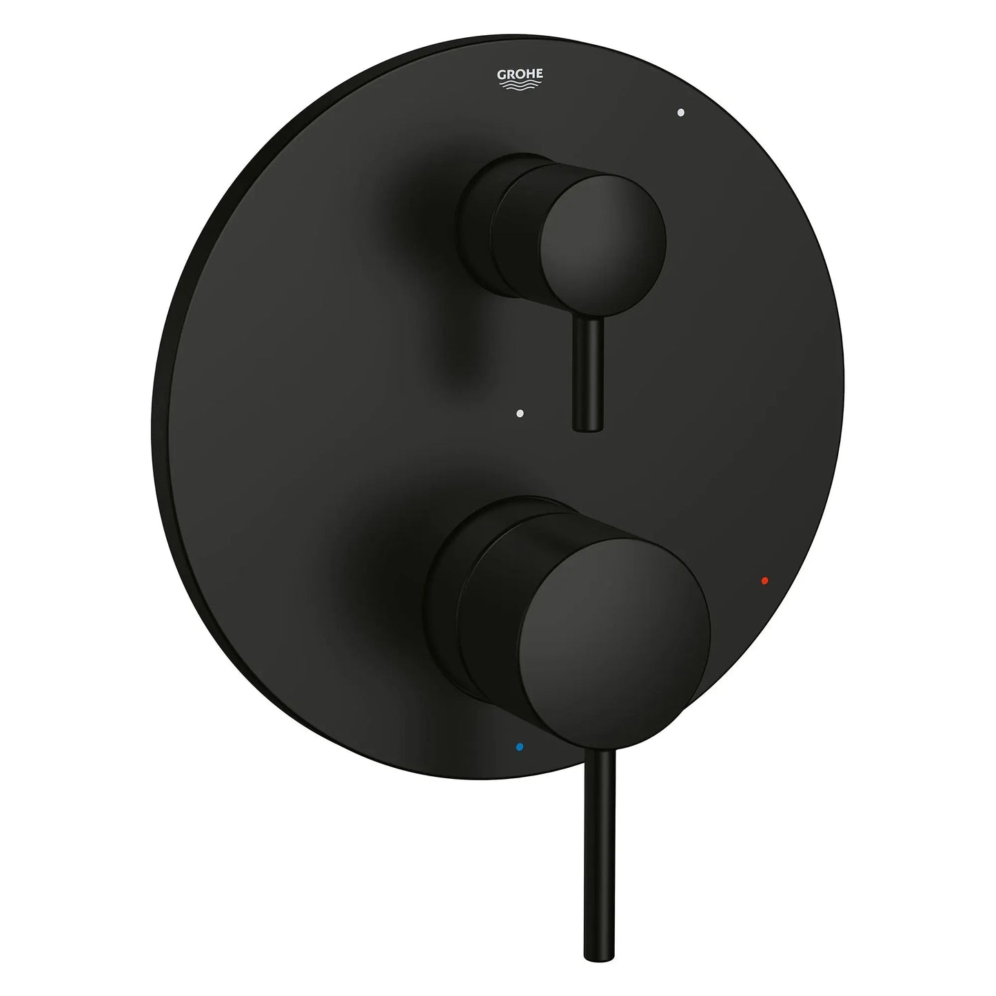 Grohe Timeless 2-Way Pressure Balance Matte Black Diverter Trim Valve Trim With Cartridge