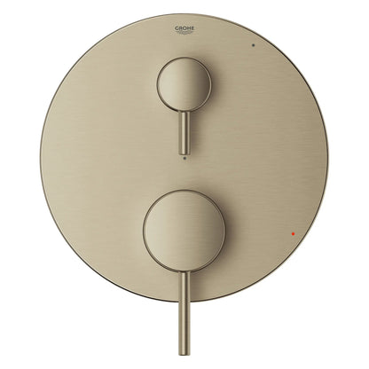 Grohe Timeless 2-Way Pressure Balance Brushed Nickel Infinity Diverter Trim Valve Trim With Cartridge