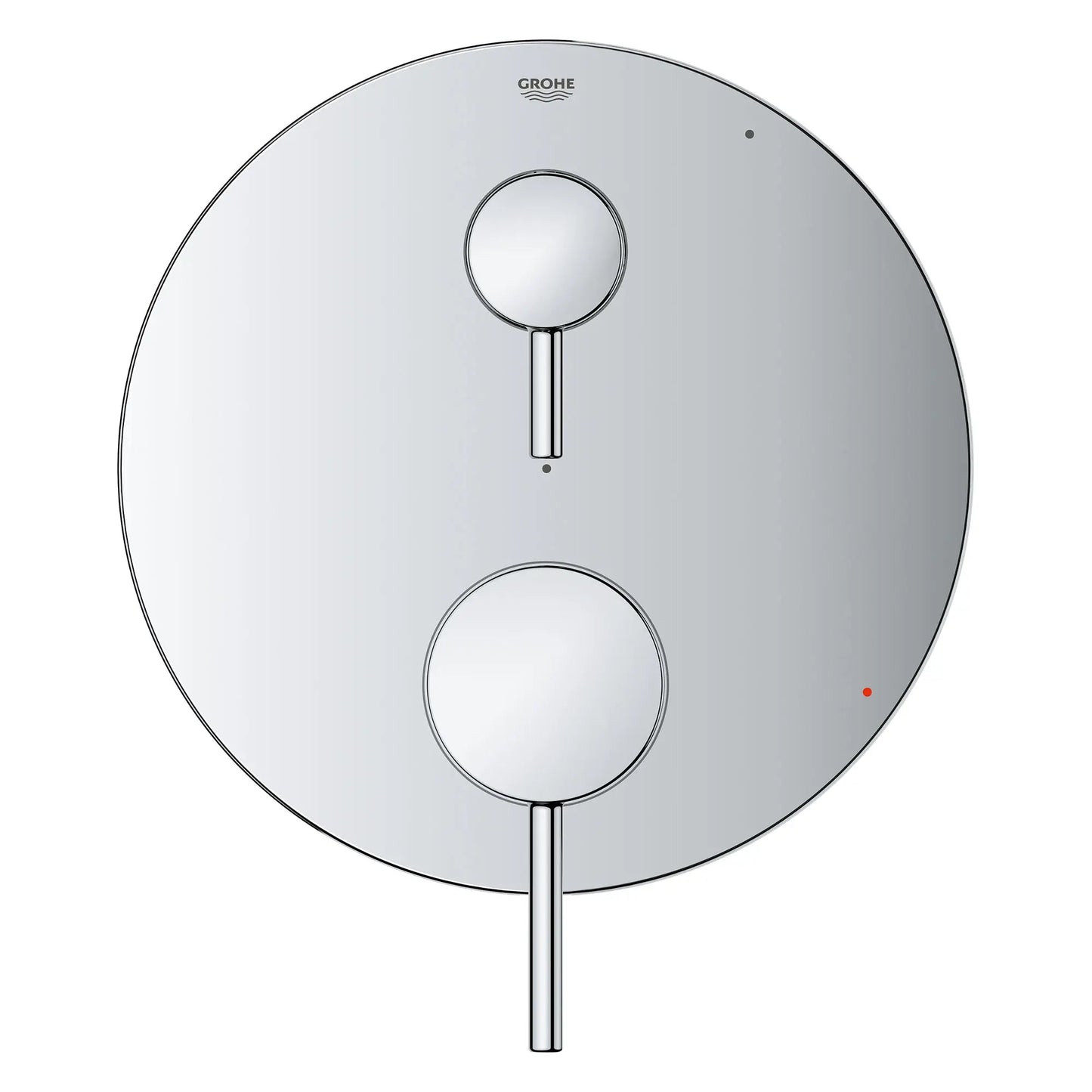 Grohe Timeless 2-Way Pressure Balance StarLight Chrome Diverter Trim Valve Trim With Cartridge