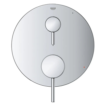 Grohe Timeless 2-Way Pressure Balance StarLight Chrome Diverter Trim Valve Trim With Cartridge