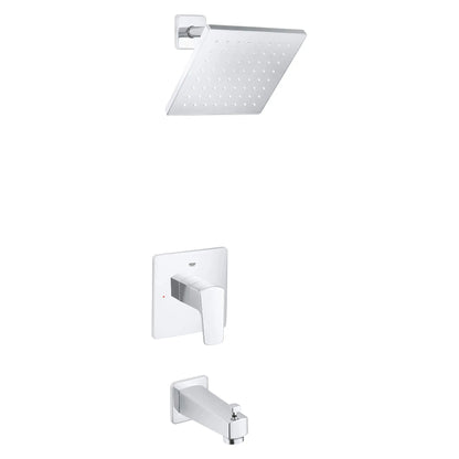 Grohe Tallinn Pressure Balance StarLight Chrome Valve Bathtub/Shower Combo Faucet