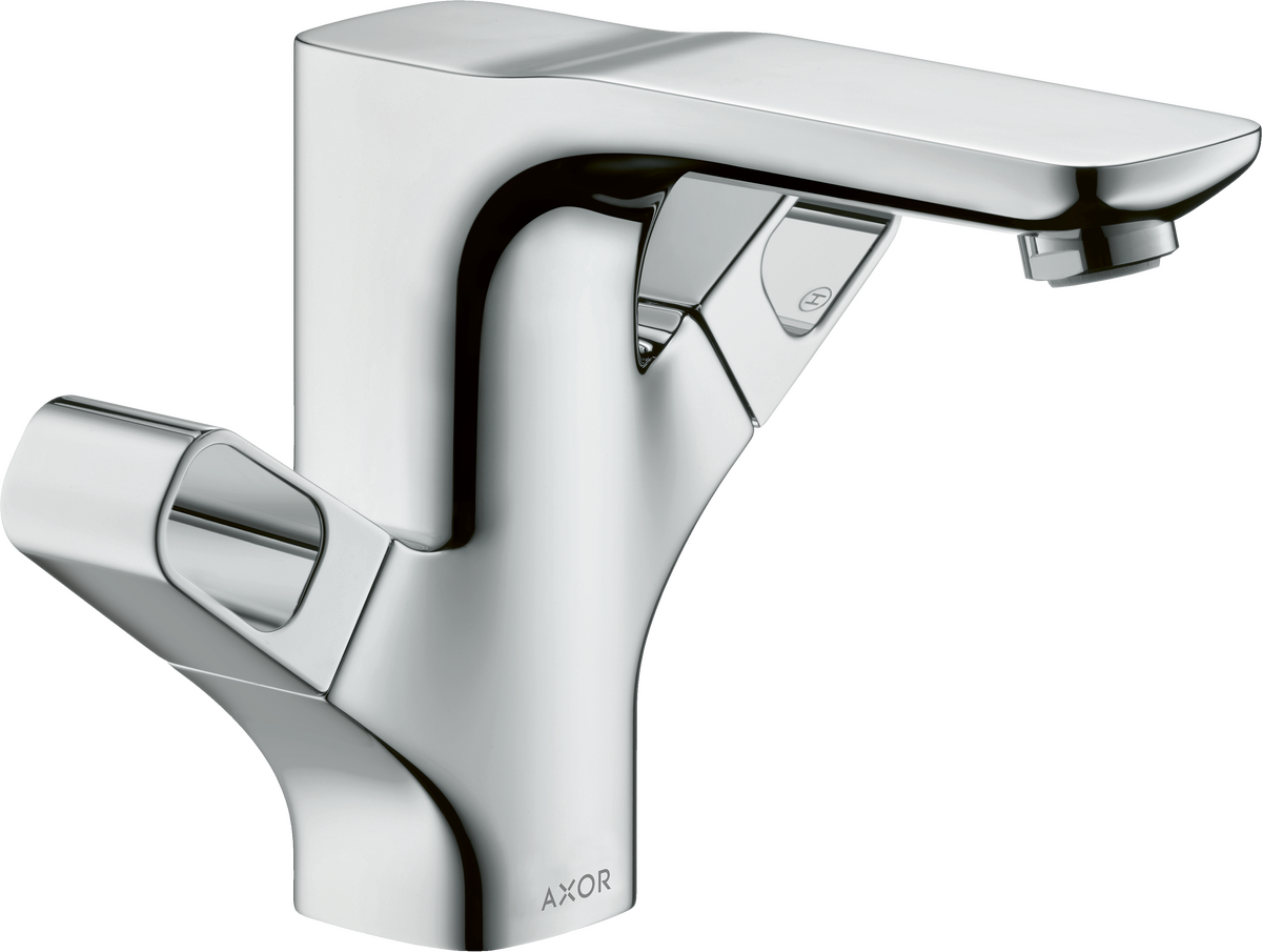 Axor Urquiola 1.2 GPM 2-Handle Chrome Faucet 120 With Pop-Up Drain