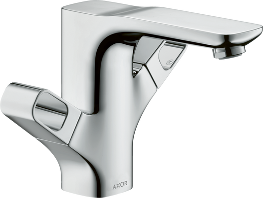 Axor Urquiola 1.2 GPM 2-Handle Chrome Faucet 120 With Pop-Up Drain
