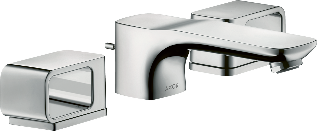 Axor Urquiola 1.2 GPM Widespread Chrome Faucet 50 With Pop-Up Drain