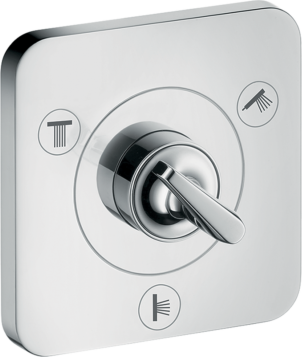 Axor Citterio E 5" x 5" Trio/Quattro Diverter Trim