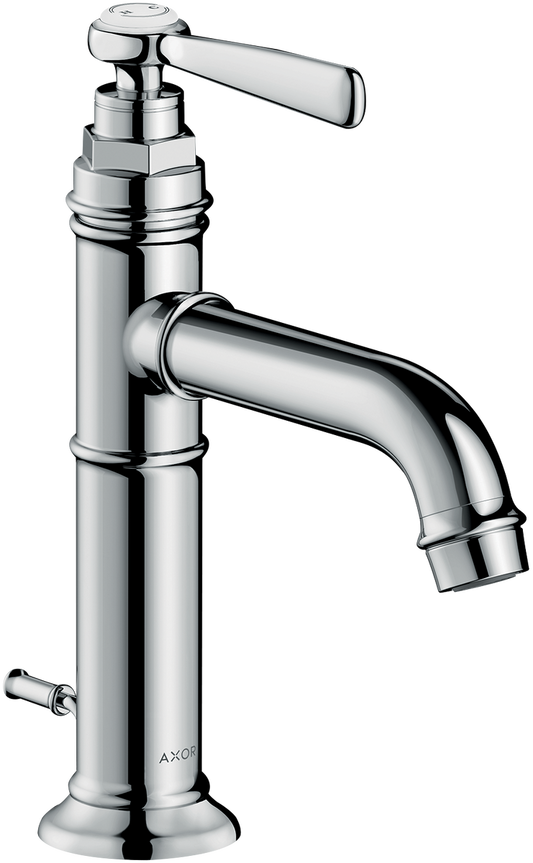 Axor Montreux 1.2 GPM Lever Handle Chrome Single Hole Faucet With Pop-Up Drain