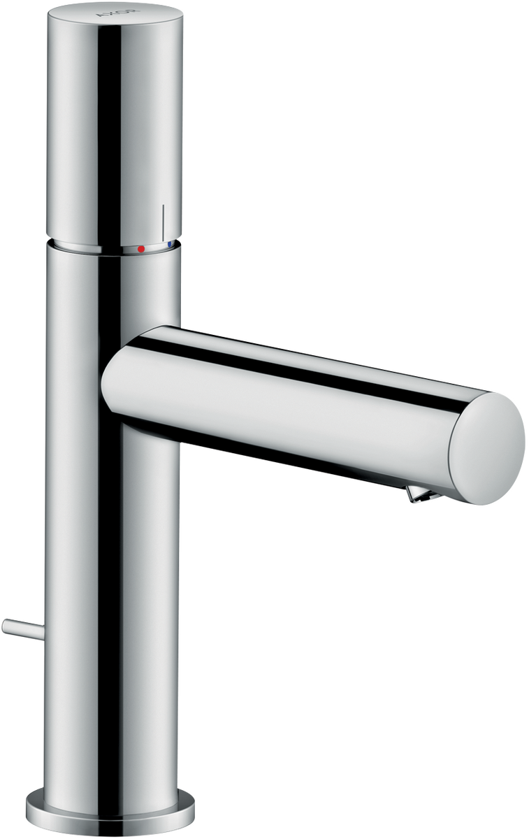 Axor Uno 1.2 GPM Zero Handle Single Hole Chrome Faucet With Pop-Up Drain