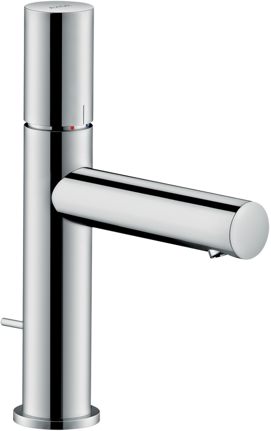 Axor Uno 1.2 GPM Zero Handle Single Hole Chrome Faucet With Pop-Up Drain