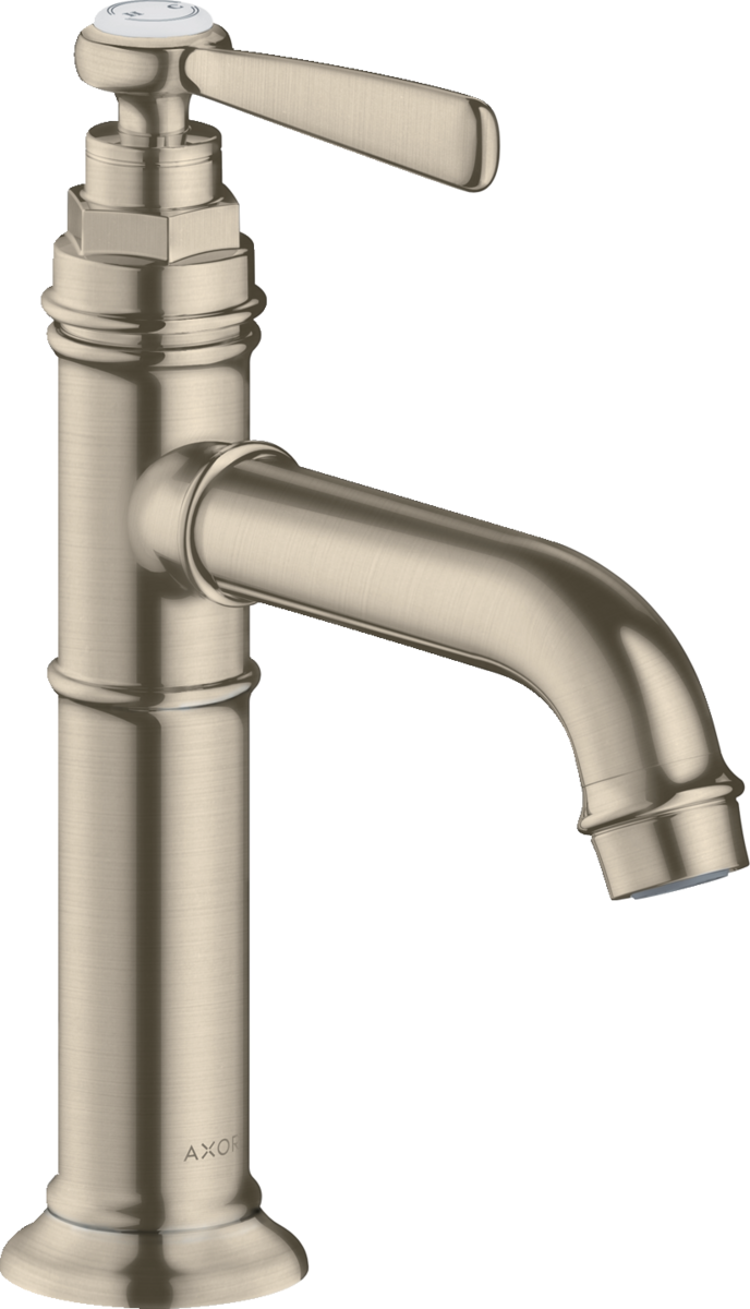 Axor Montreux 1.2 GPM Single Hole Lever Handle Brushed Nickel Faucet