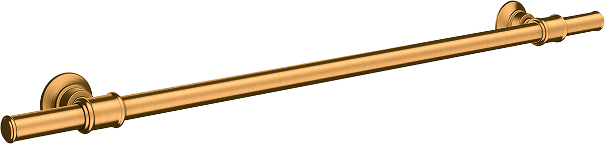 Axor Montreux 24" Metal Brushed Gold Optic Wall Mounted Towel Bar