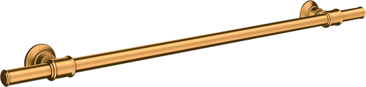 Axor Montreux 24" Metal Brushed Gold Optic Wall Mounted Towel Bar